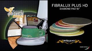 FIBRALUX HD PLUS GRANITE 17quot SINGLE BRUSH BELLINZONI [upl. by Irodim]