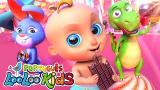 🍫CHOCOLATE  Músicas Infantis Divertidas  Canções infantis  LooLoo Kids Português [upl. by Oelak]