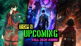 Upcoming Fall 2024 Anime You Cant Miss  anime2024 [upl. by Clari]