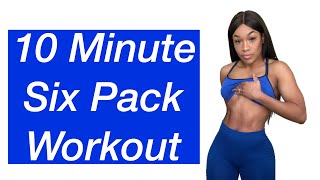 10 Minute Six Pack Ab workout at home No equipment [upl. by Sharity699]