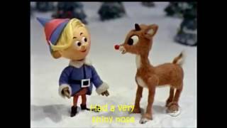 Rudolph The Red Nosed Reindeer Lyrics [upl. by Timmi]