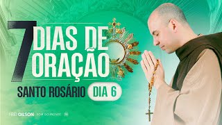 Santo Rosário  7 Dias de Oração  0400  6° Dia  Live Ao vivo [upl. by Elleinet]