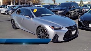 2023 Lexus IS IS 350 F SPORT San Jose Santa Clara Fremont San Francisco Oakland [upl. by Adnahsat]