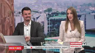 PRVE INFO  “Navršilo se godinu dana od početka krvavog rata na Bliskom Istoku” [upl. by Notnel]