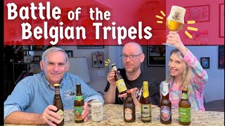 Blind Tasting 8 Belgian Tripel Beers [upl. by Enajiram]