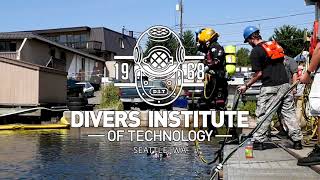 Commercial Diving and Underwater Welding Training at Divers Institute of Technology in Seattle WA [upl. by Corder]