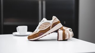 Saucony Shadow 6000 quotCappuccinoquot Review amp OnFeet [upl. by Rovelli212]