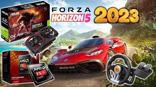 FX8320E  GTX 1050 TI 4 GB Forza Horizon 5 👉 2023 💻 [upl. by Reinaldo]