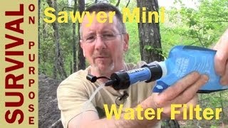 Sawyer Mini Water Filter Review [upl. by Annawaj544]