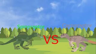 Spinoraptor vs Carnoraptor [upl. by Garfinkel]