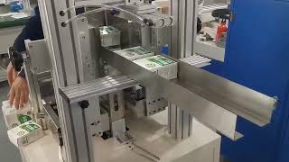 Automatic Hot Melt Glue Carton Sealing Machine in Action [upl. by Anelem600]