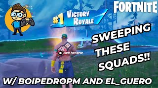 Sweeping These Squads In Fortnite Reload W BoiPedroPM and ElGuero [upl. by Chinua]