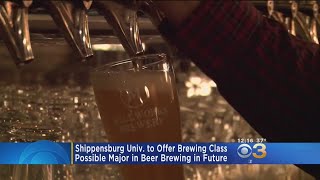 Shippensburg University To Add Brewing Class [upl. by Luhar439]