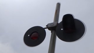 Railway Crossings On The Closed Webb Dock Line [upl. by Thomasa]