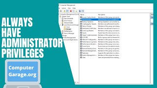 How to Always Have Administrator Privileges Windows 10 [upl. by Ettenauq864]