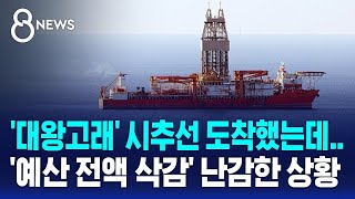 대왕고래 시추선 도착했는데…예산 전액 삭감 난감한 상황  SBS 특집 8뉴스 [upl. by Iaverne]