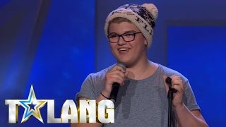 Har Alexander Ögrens standup det som krävs för Talang 2017  Talang TV4 [upl. by Agnola452]