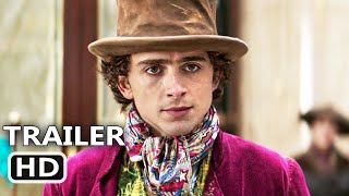 WONKA Trailer 2023 Timothée Chalamet [upl. by Allbee]