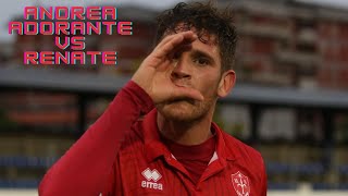 Andrea Adorante  Triestina vs Renate [upl. by Jain]