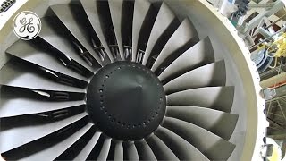 GE90 and GEnx Composite fan blades [upl. by Cavanagh]