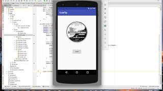 Learn to create a Coin Flip Application on Android [upl. by Julietta]