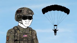 Military Parachuting  Explained in 4 Minutes Airborne vs Freefall [upl. by Nylodnewg]