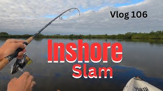 Vlog 106 Temps dropping🥶 and the fish are on the move🤩kayak fishing merrit island wildlife refuge [upl. by Ariak]