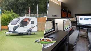 Swift Basecamp 2 2021 Caravan Model  360 Exterior amp Interior Demonstration Video [upl. by Shelbi]