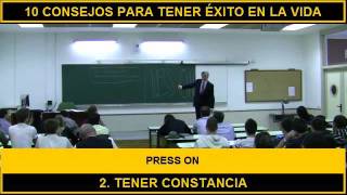 10 consejos para tener éxito en la vida por el Profesor Huerta de Soto 2 TENER CONSTANCIA [upl. by Matthia]