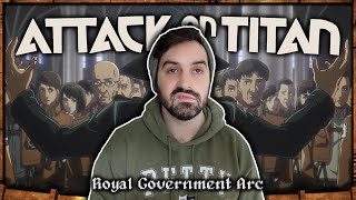 Attack on Titan Royal Government Arc Review 💥 [upl. by Suiravaj596]