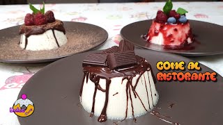 PANNA COTTA  RICETTA FACILE E VELOCE  COME AL RISTORANTE [upl. by Cedell]