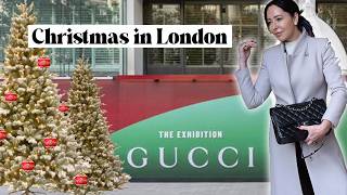 London at Christmas GUCCI EXHIBITION  WORTH IT amp My Cyber Weekend Haul [upl. by Oglesby]