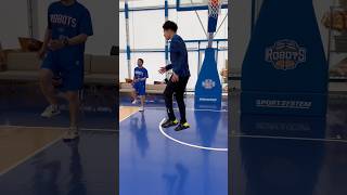 Jump training with Ibaraki Robots jump jumptraining ジャンプトレーニング 茨城ロボッツ バスケットボール [upl. by Gable]