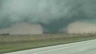 Throckmorton TX tornado video Monster 12 wide wedge [upl. by Neraj772]