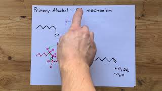 Dehydration of Alcohols Elimination Forms Alkenes [upl. by Aruat]