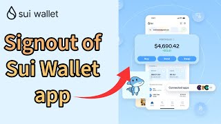 Sign out Sui Wallet App How to Logout from Your Account on Sui Wallet App 2024 [upl. by Wahs]