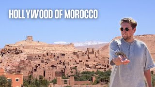 WE WENT ON SET IN OUARZAZATE  Visiting the Hollywood of Morocco [upl. by Essilrahc]