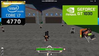 King Legacy gt 1030  i7 4770 8gb ram Roblox Gaming [upl. by Abigail]