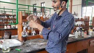 BSc Sem5Inorganic Preparation1Cuprous Chloride [upl. by Herrah]