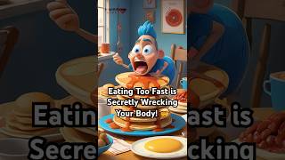 🍽️ Eating Too Fast s Secretly Wrecking Your Body 🤯🚀HealthTips WellnessJourney HealthHacks [upl. by Matthus]