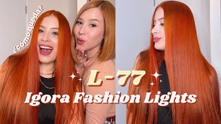 L77 IGORA FASHION LIGHTS  COBRIZOS IGORA🥕 [upl. by Lajib344]