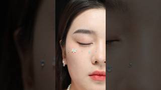 Invisible eyelid sticker makeup tutorial makeuptutorial beauty makeupartist [upl. by Aleel]