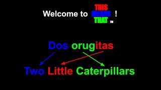 Dos oruguitas song from Encanto  Spanish lyrics amp English translation [upl. by Eecak]