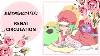 【Song Anyoka】BAKEMONOGATARI  RENAI CIRCULATION 【russian】 [upl. by Atived]