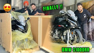 Finally Unboxing My Dream Bike BMW 😍S1000RR🔥 [upl. by Annahsal]