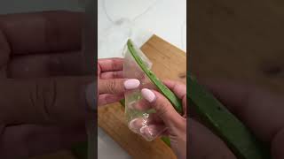 Make aloe Vera hair oil with me✨💓 selfcareaesthetic girlaesthetic aesthetic [upl. by Venable683]