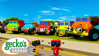 5 Little Dumper Trucks  Educational Videos for Kids [upl. by Hiller213]