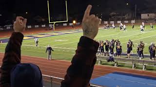 Montoursville vs Mifflinburg Block Punt Touchdown [upl. by Max]