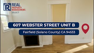 Spacious 2Bedroom Apartment in Downtown Fairfield  607 Webster St Unit B [upl. by Ihn776]