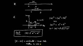 Komplexa tal del 7  introduktion till absolutbelopp [upl. by Eixela]